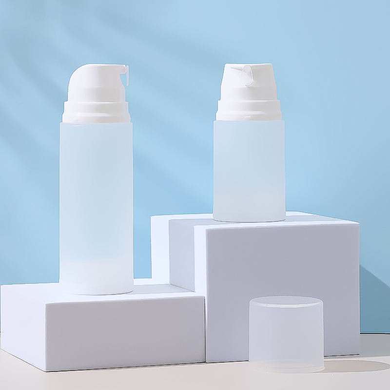 Top Sale Airless Bottle Grey Cosmetic Lotion Bottles