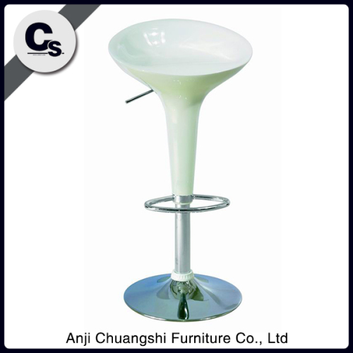 2016 popular ABS plastic cheap swivel bar stool supplier