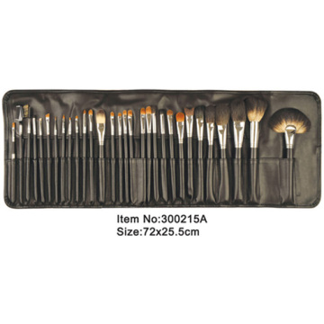 30pcs makeup brush tool set with PU belt