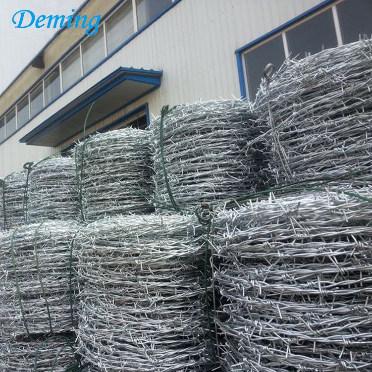 Manufacturer 25kg Roll Military Stainless Steel Barbed Wire