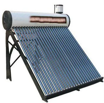 Export to Spain, Mexico, Brazil vacuum tube pressurized solar water heating project