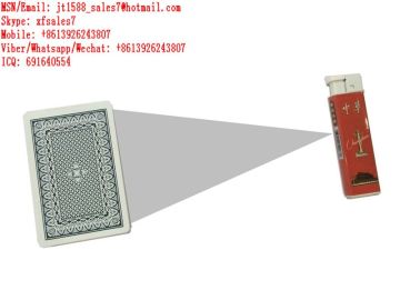 XF Automatic Scanning Plastic Lighter Camera For Scanning Invisible Marked Playing Cards For Poker Predictor