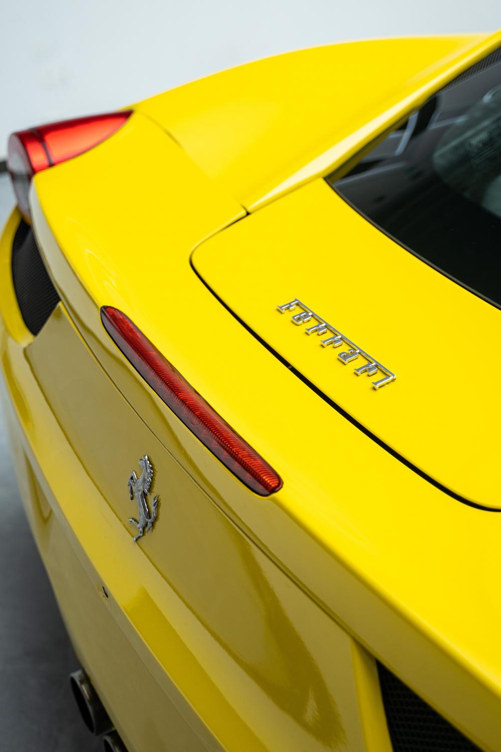 Signal Yellow Car Wrap