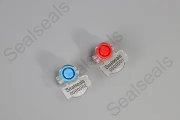 Wire Seal locked and Logo embossed with Tool