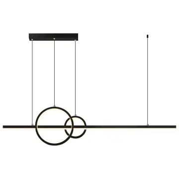 INSHINE Black And Gold Metal Pendant Light