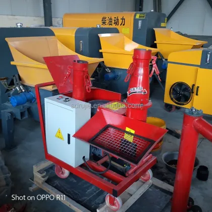 Portable Concrete Pumps: Mini Concrete Pump and Mixer Truck
