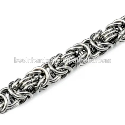 Fashion High Quality Metal Jump Ring Chain Maille