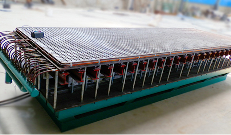 Frp grating machine for walkway platform grating producing