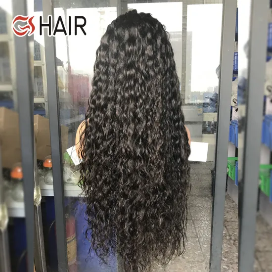 Swiss HD Lace Front Water Wave Wig with Pre Plucked Glueless Full HD Lace - Human Hair Raw Vietnamese