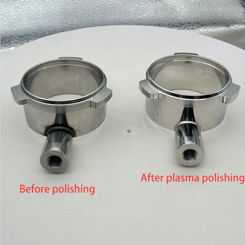 The effect of stainless steel plasma polishin