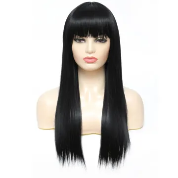Synthetic Lace Front Hair Wig Blonde Long Straight Razer French Style Technique Wave Color Small Weight Material Silky Brown
