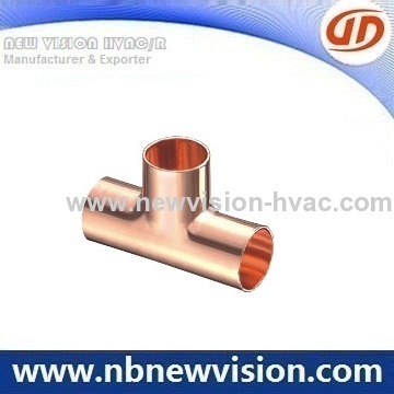 Copper Reducing Tee Fitting 