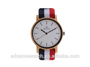 Wholesale Fashion Wood Watch Men, Custom Logo Wrist Watch, Nato Strap watch and all wood watch for men and women