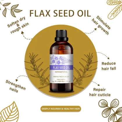 100% Pure Flaxseed Oil Omega3 Flaxseed Oil