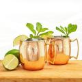 Ensemble de tasses Moscou Mule de 4 tasses martelées