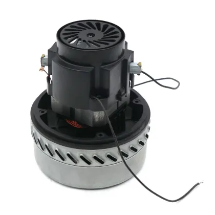 JE Adams Vacuum Cleaner Motor, 5.7\" Diameter, 110V/120V, Peripheral Bypass, 110-120 Volts