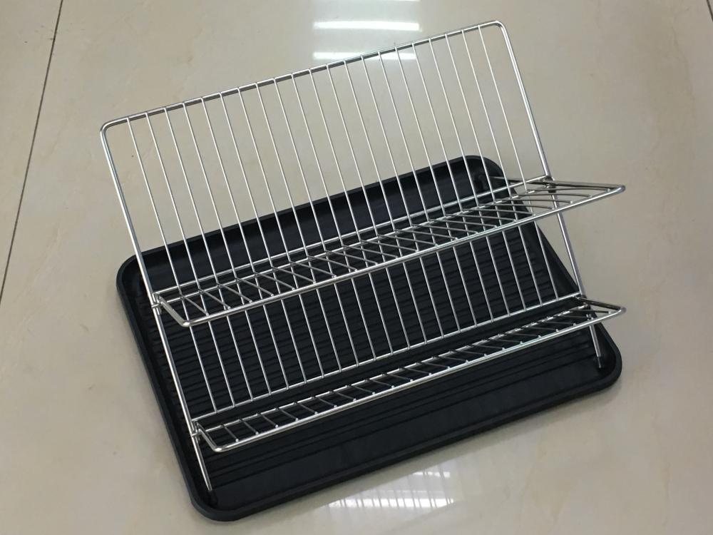 Chrome Plated Folding Dish Rack