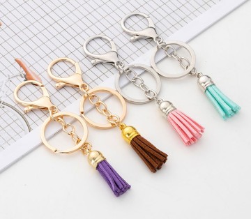 Lobster Fringe Key Chain: DIY Cute Metal Keychain Trinkets for Girls