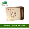 Теплые питательные гранулы женьшеня и имбиря