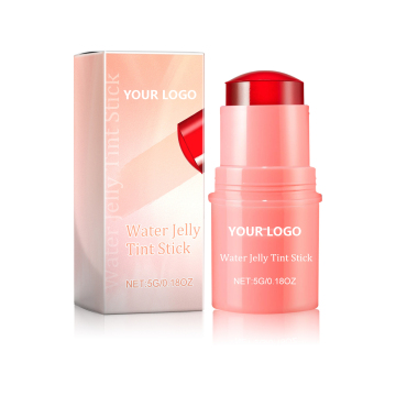 Coral Blush Lip Gloss Stick - Jelly Texture, Moisturising, Easy to Apply
