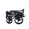 Şemsiye tutucu ile 4 tekerlekli katlanabilir golf arabası