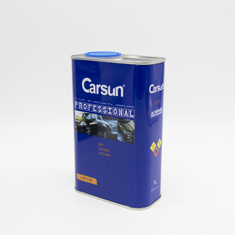 1 liter metal cans for car paint chemical
