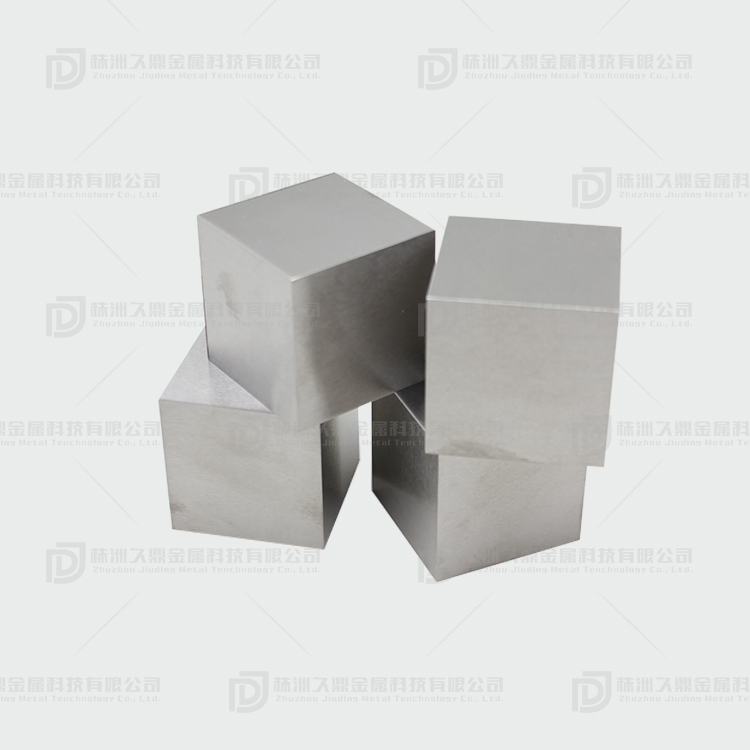 Bloc cube en alliage en tungstène contrepoids