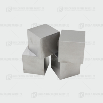 Counterweight tungsten alloy cubic block