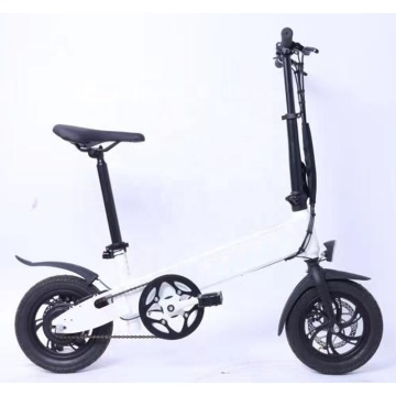 Mini Mini 250W 36V Basikal Elektrik Jalan Dilipat dengan Bateri Terbina dan Smart 2 Wheels City Basikal