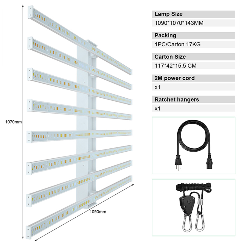 led grow light full spectrum 1000w