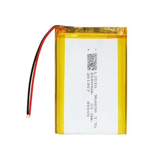 6000mAh 3.7V Li-Po Battery