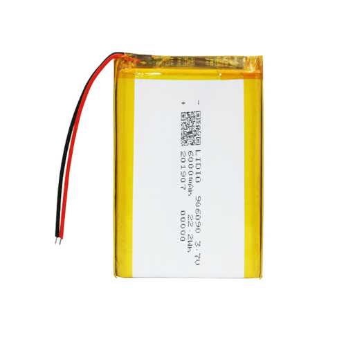 6000mAh 3.7V Li-PO-batteri