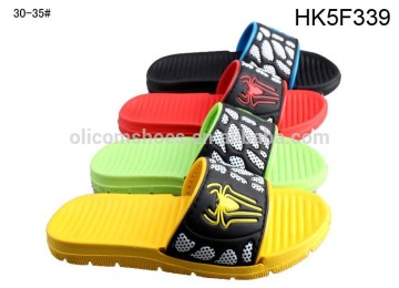 2015 China PU upper EVA injected outsole Kids slipper supplier