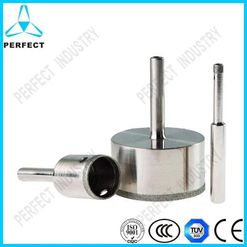 Electroplate Diamond Hole Saw for Drilling Glass