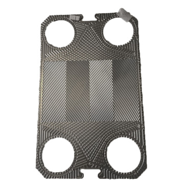 Stainless steel low-theta plate heat exchanger plate S43