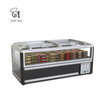 Island Freezer Supermarket Refrigeration - Combined Display Freezer R134A