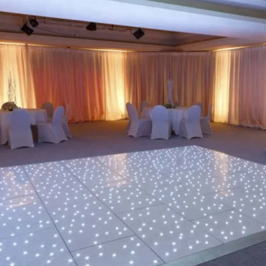 Best White LED Twinkling Dance Floor Rental for Hotel Parties, Weddings, and Events