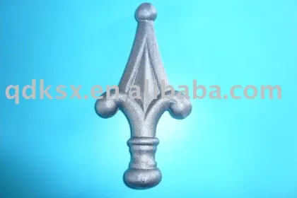 Forged iron finial