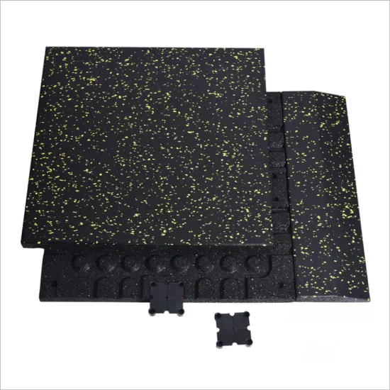 Can be customized 30 mm 20 mm easy-to-clean gym floor rubber tiles