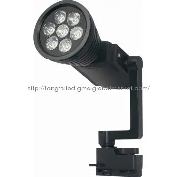 Aluminum 7W Black Shell LED Track Light