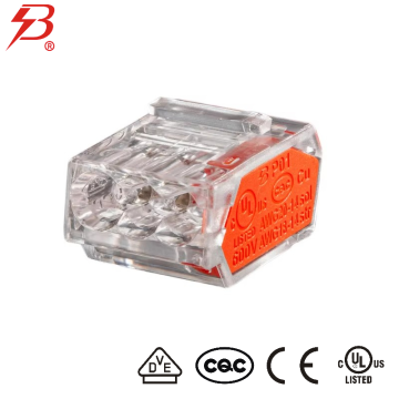 3 port konektor kawat push-in untuk downlight
