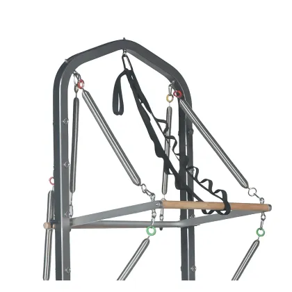Adjustable Aluminum Pilates Reformer with Tower and Sitting Track