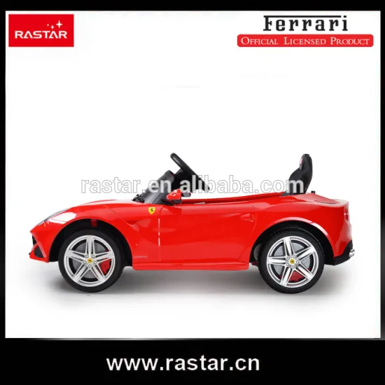 Rastar shopping toy made in china Ferrari licenced plastic baby car