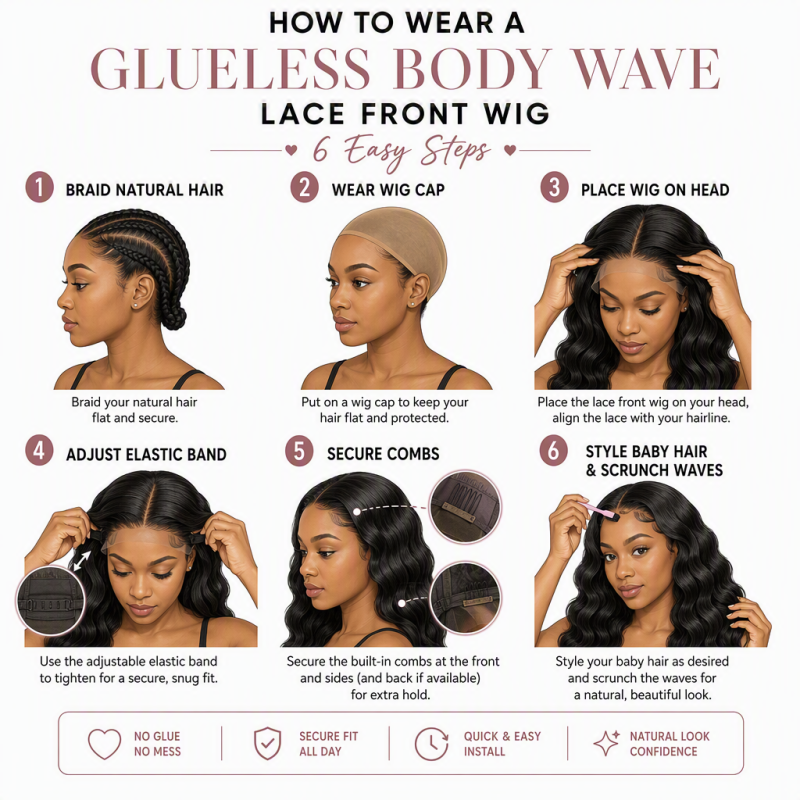 Body Wave Lace Front Wig Human Hair