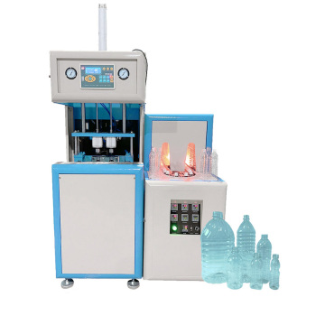 Semi-Automatic PET Blowing Machine with 4 Cavity Hand Washing Bottle Production - In Stock