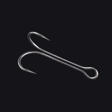 High-Quality Rustproof Double Fishing Hook D801 - SUPERIORFISHING