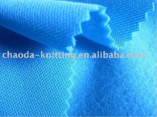 Mesh golden Rayon Velvet / Warp knitted Velvet