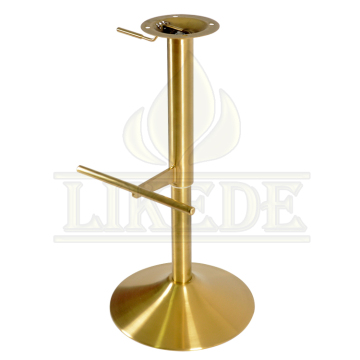 Hot Sale 304 Stainless Steel Stool Leg - Champagne Gold Bar Chair Base