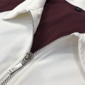 Burgundy che cavalcano camicie medi zip strato di base equestre