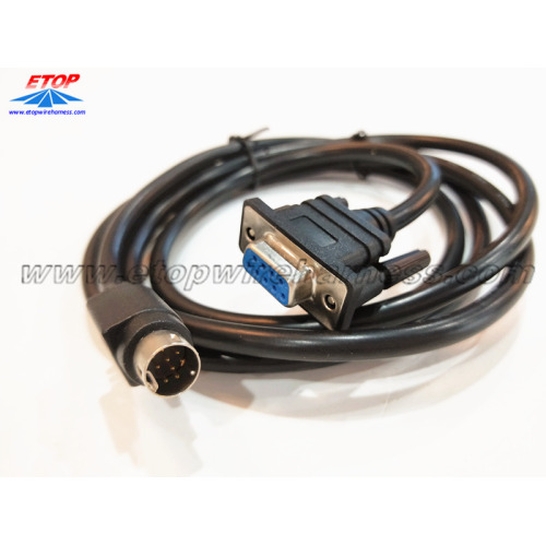 9PIN male DIN to D-sub9 female connector cable